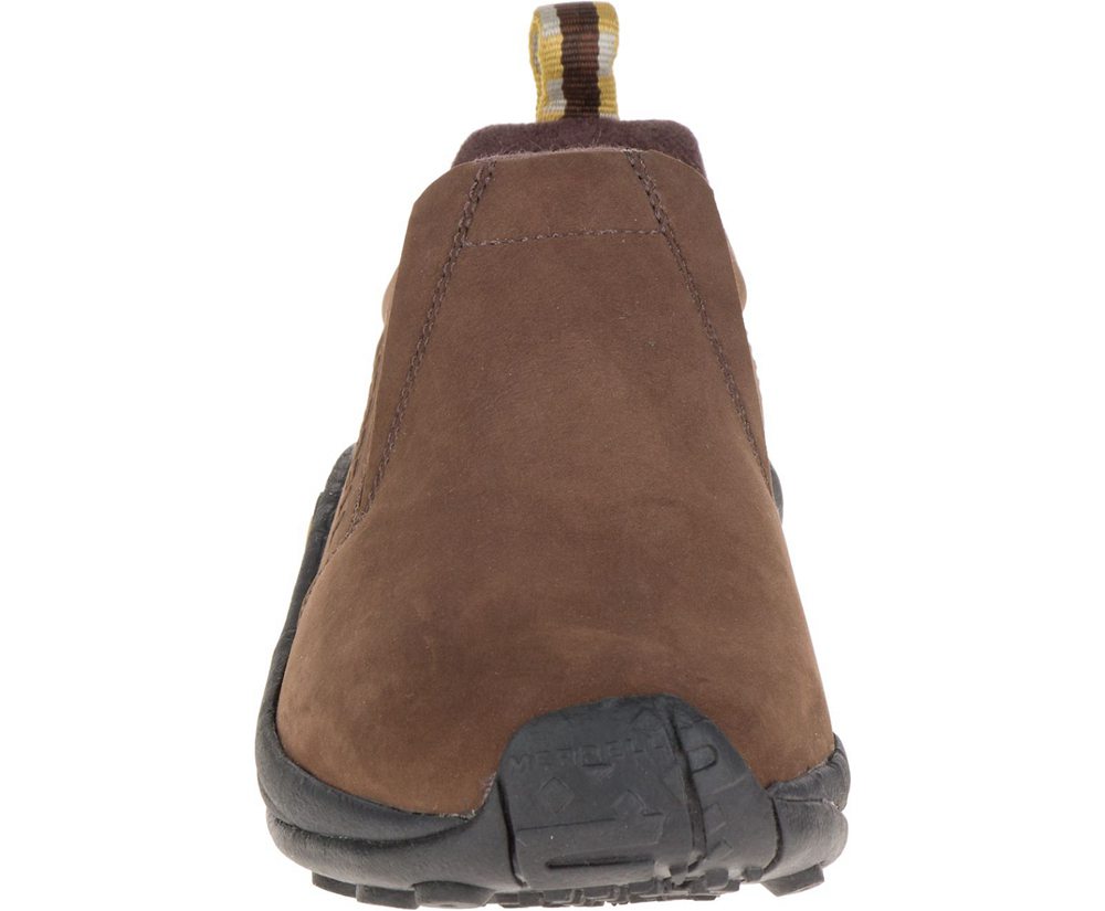 Merrell Slip Ons Brown - Jungle Moc Nubuck - Womens 69DJBKMXI